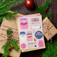 Bright & Colourful Christmas Gift Sticker Sheet