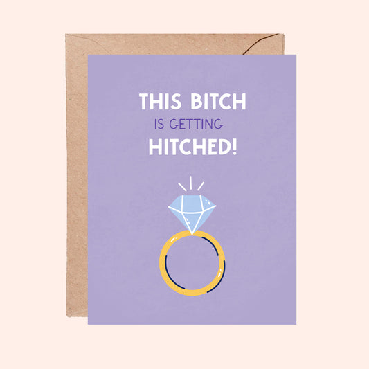 Getting Hitched Greeting Card