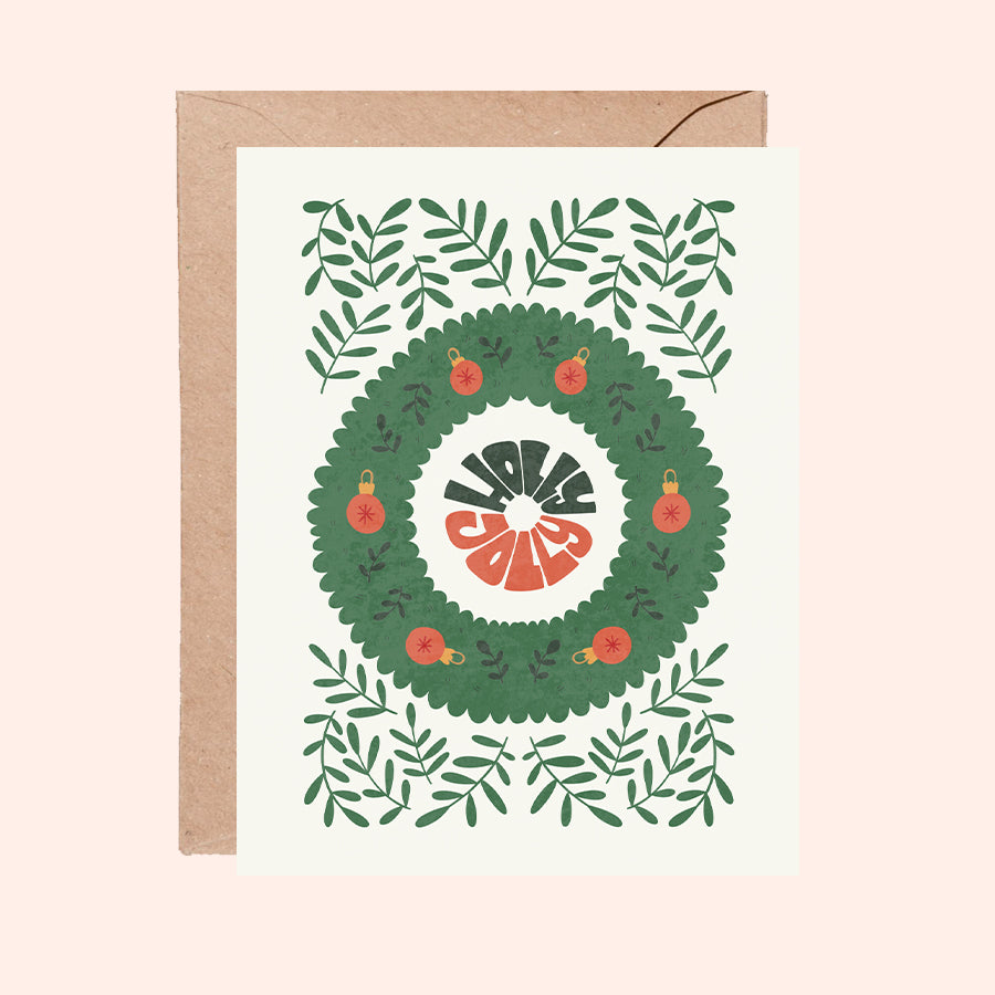 Festive Christmas Cards 5-Pack