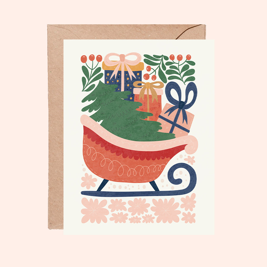 Merry & Bright Christmas Cards 5-Pack