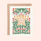 Festive Christmas Cards 5-Pack