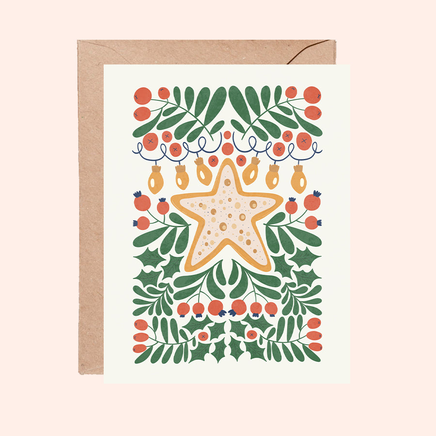 Festive Christmas Cards 5-Pack